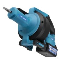 Akku 21V Rohrreinigungsmaschine 610RPM mit 2x Akku