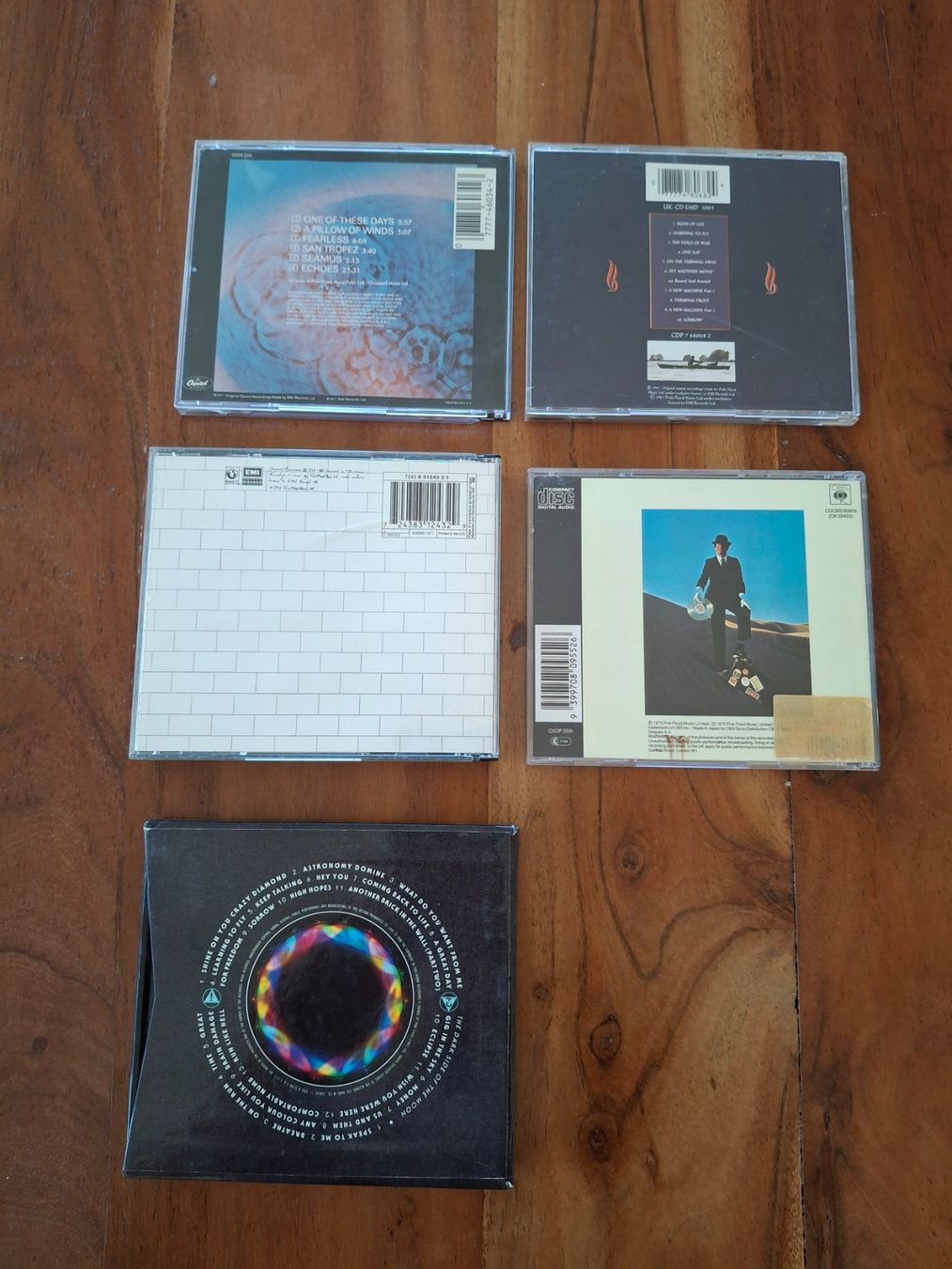 CD: Pink Floyd CD Sammlung, 5 Stk, The Wall / Meddle – Usato da Horriwil venduto da TOKYONIGHTS 1