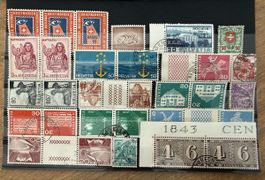 Briefmarken Sammlung Schweiz diverse Werte