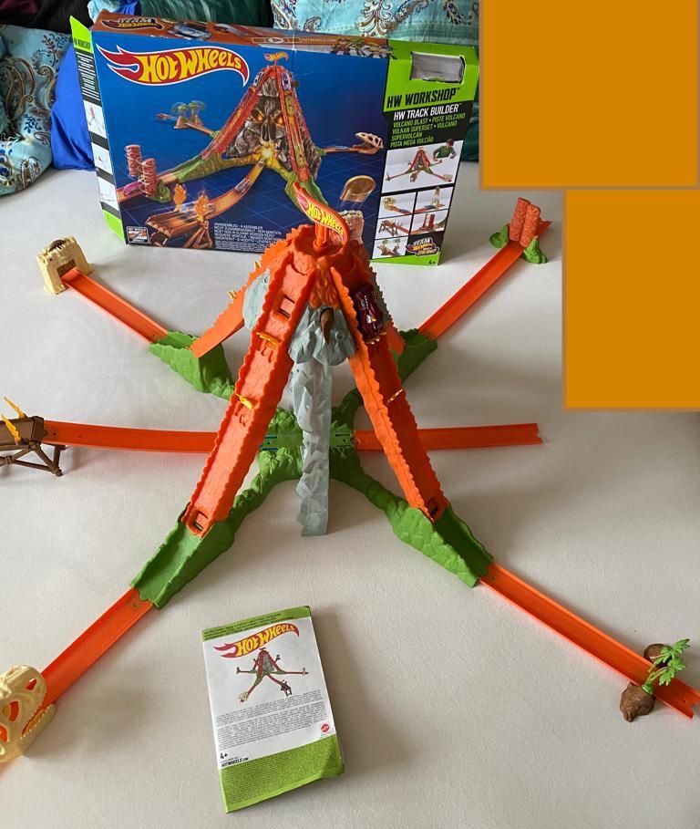 Hot Wheels Piste: Hot Wheels Vulkan Superset, incl. 1 Auto – Usato da Wagenhausen venduto da M.Sieg 2