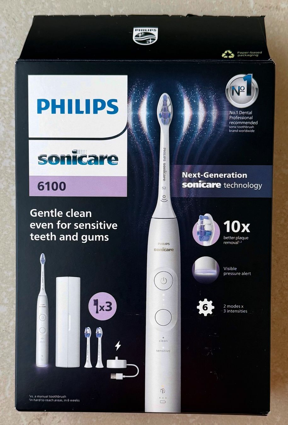Philips Sonicare Cura dei denti: Philips Sonicare 6100 Next-Generation Schallzahnbürste – Usato da Wetzikon ZH venduto da Kunzmark 1