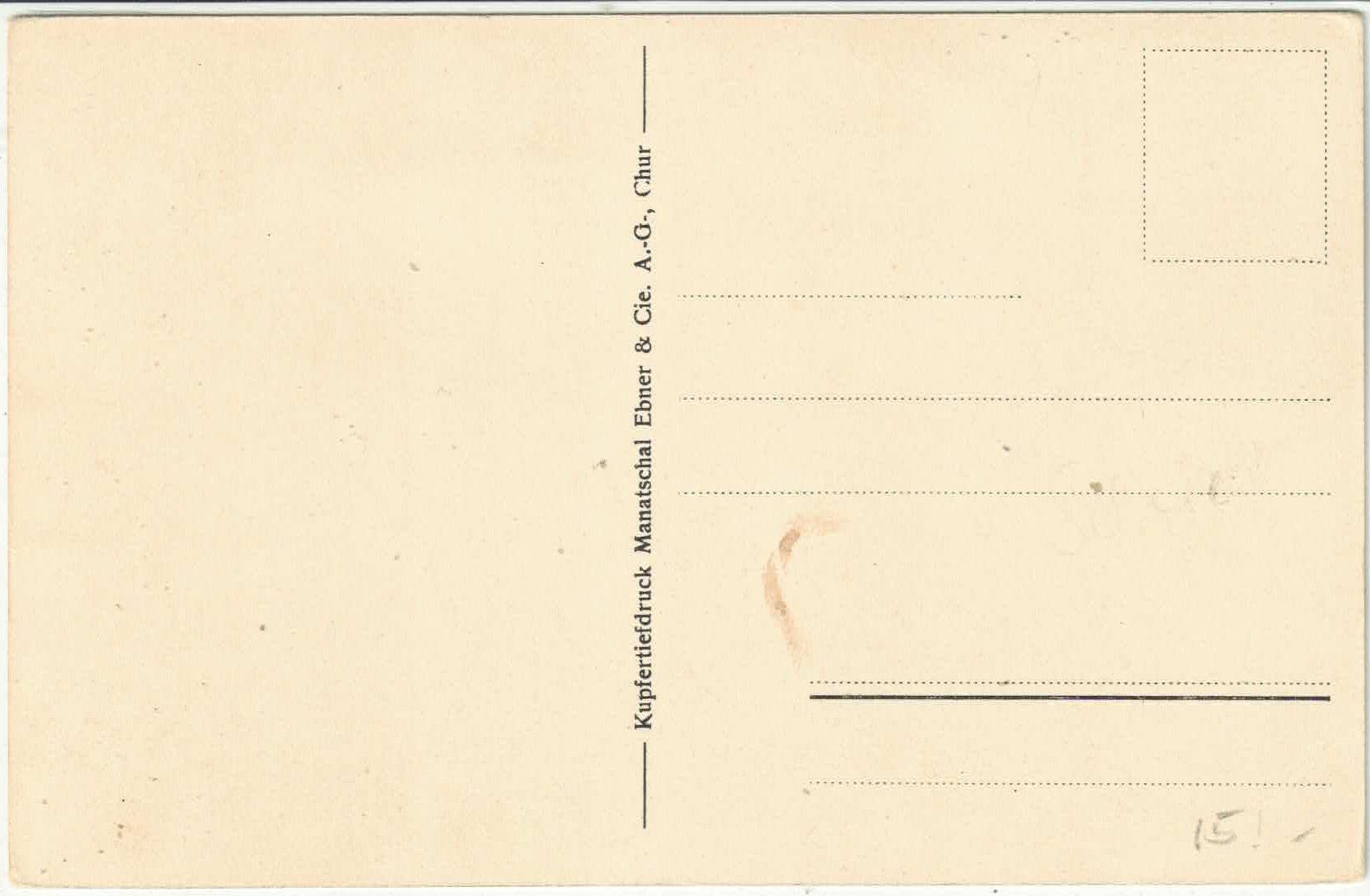 Cartoline postali: Kinderheim "Gotthilf" Zizers – Difettoso da Ettingen venduto da Kartenplanet 1