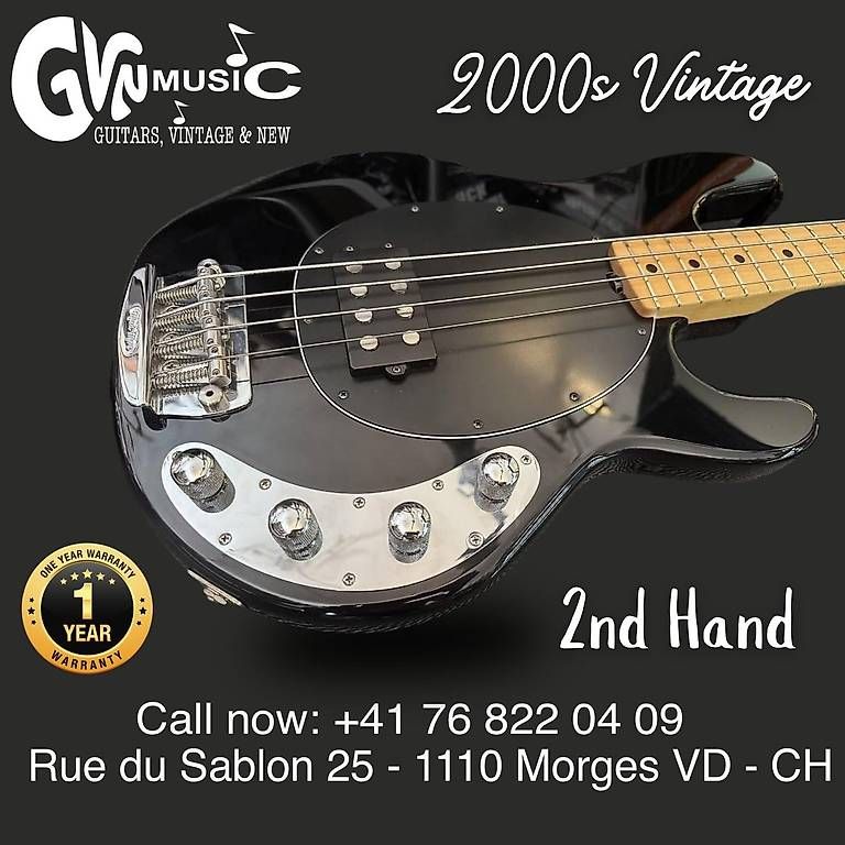 Strumenti musicali: Basse Musicman Stingray 3 US – Usato da Morges venduto da GvnMusic