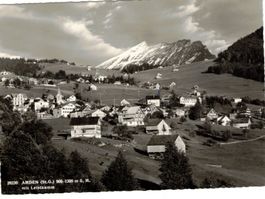 Amden  Leistkamm vor 1979 Berge