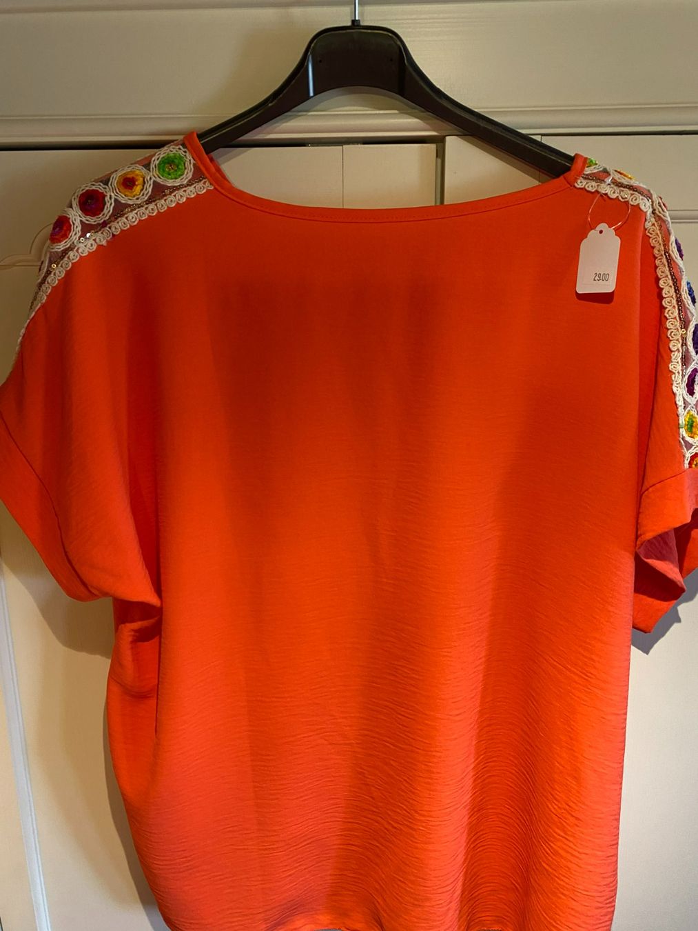 Camicette: BLUSENKLEID NEON ORANGE-DAMEN – Nuovo (secondo la descrizione) da Meienried venduto da ManuelaBoutique 4