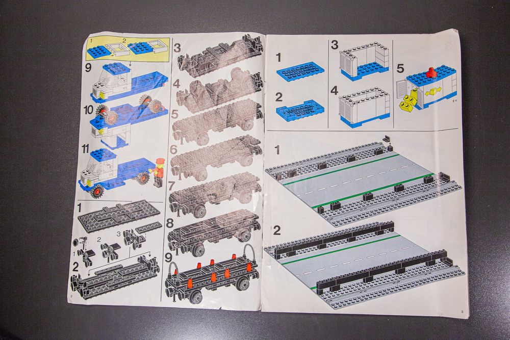 LEGO 7823 Container Crane Depot (Original aus 1986) (Gebraucht) in Berg ...