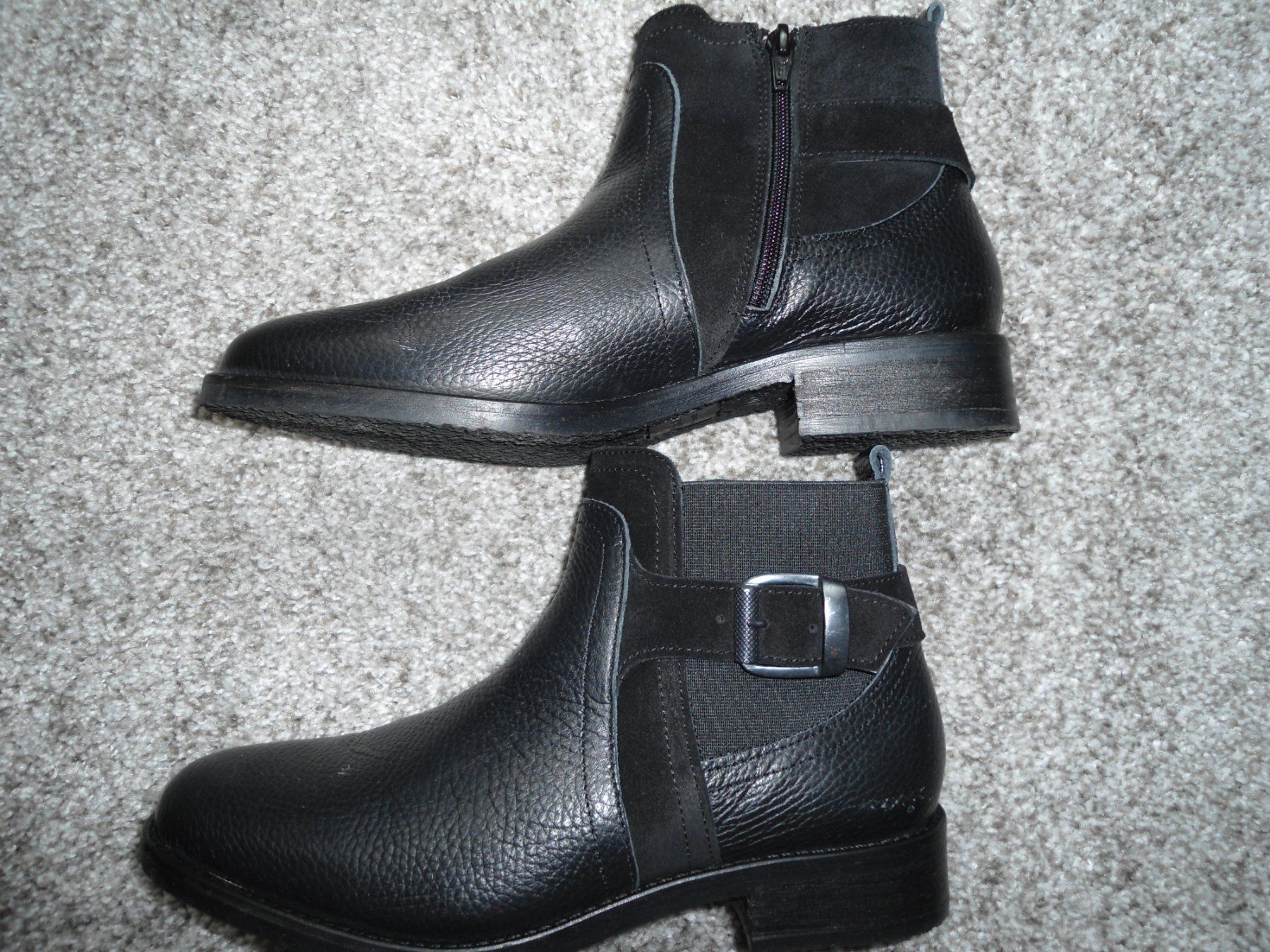 Anna Field Damenschuhe: Bottines (cuir), noires, t. 40 – Gebraucht aus Essert FR von Boulous