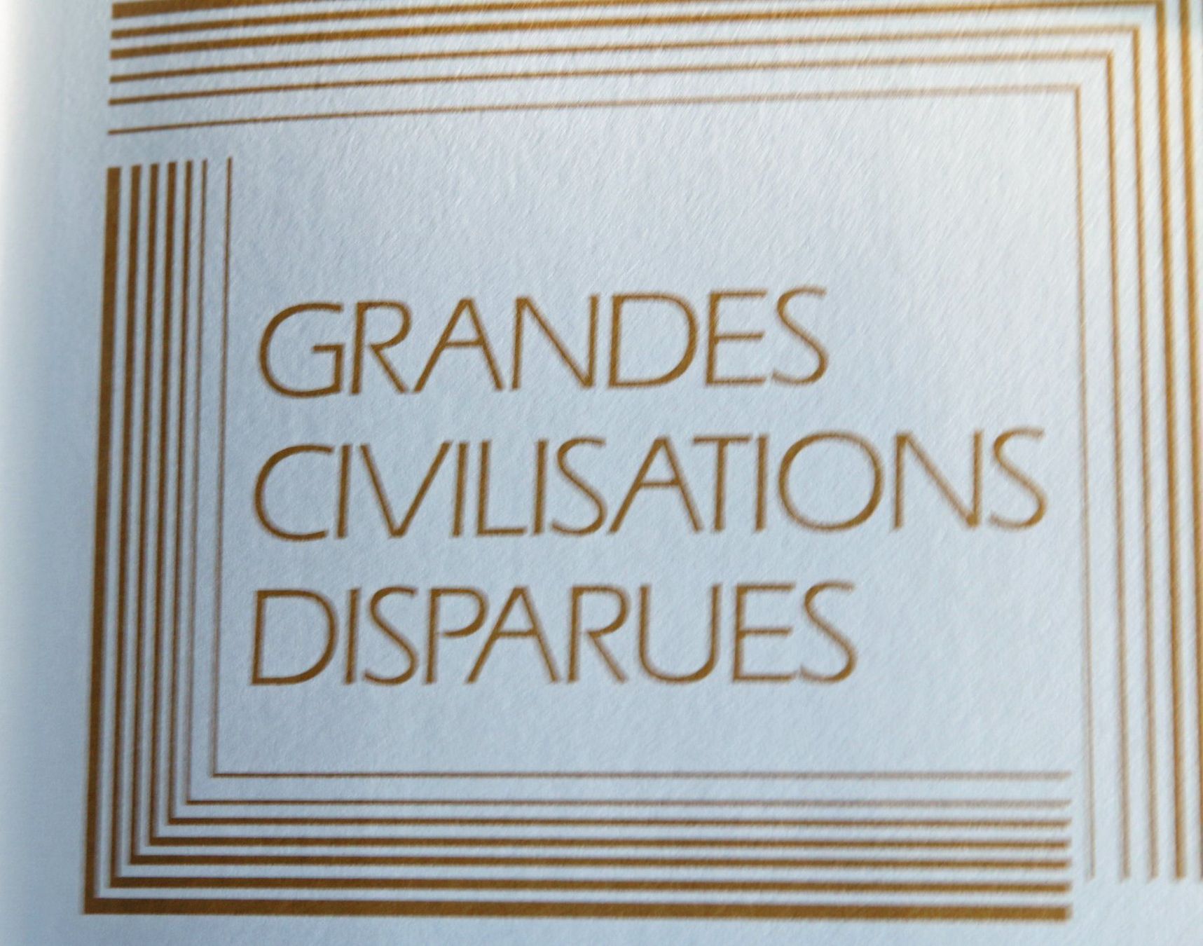 Libri: LES CIVILISATIONS DISPARUES – Usato da Onex venduto da angel1945 2