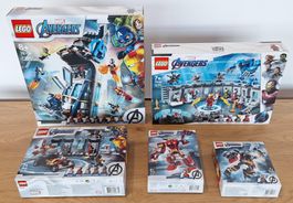 Lego MARVEL AVENGERS 76166 + 76125 + 76167 +76169 + 76140