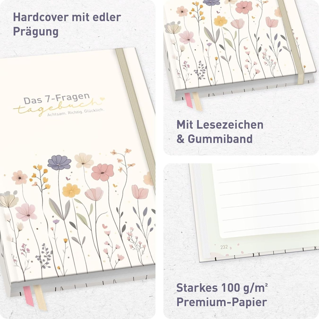 Libri: Achtsamkeitstagebuch A5 6 Monate Habit Tracker – Nuovo e nell'imballaggio originale da Suhr venduto da SchnapperCH 3