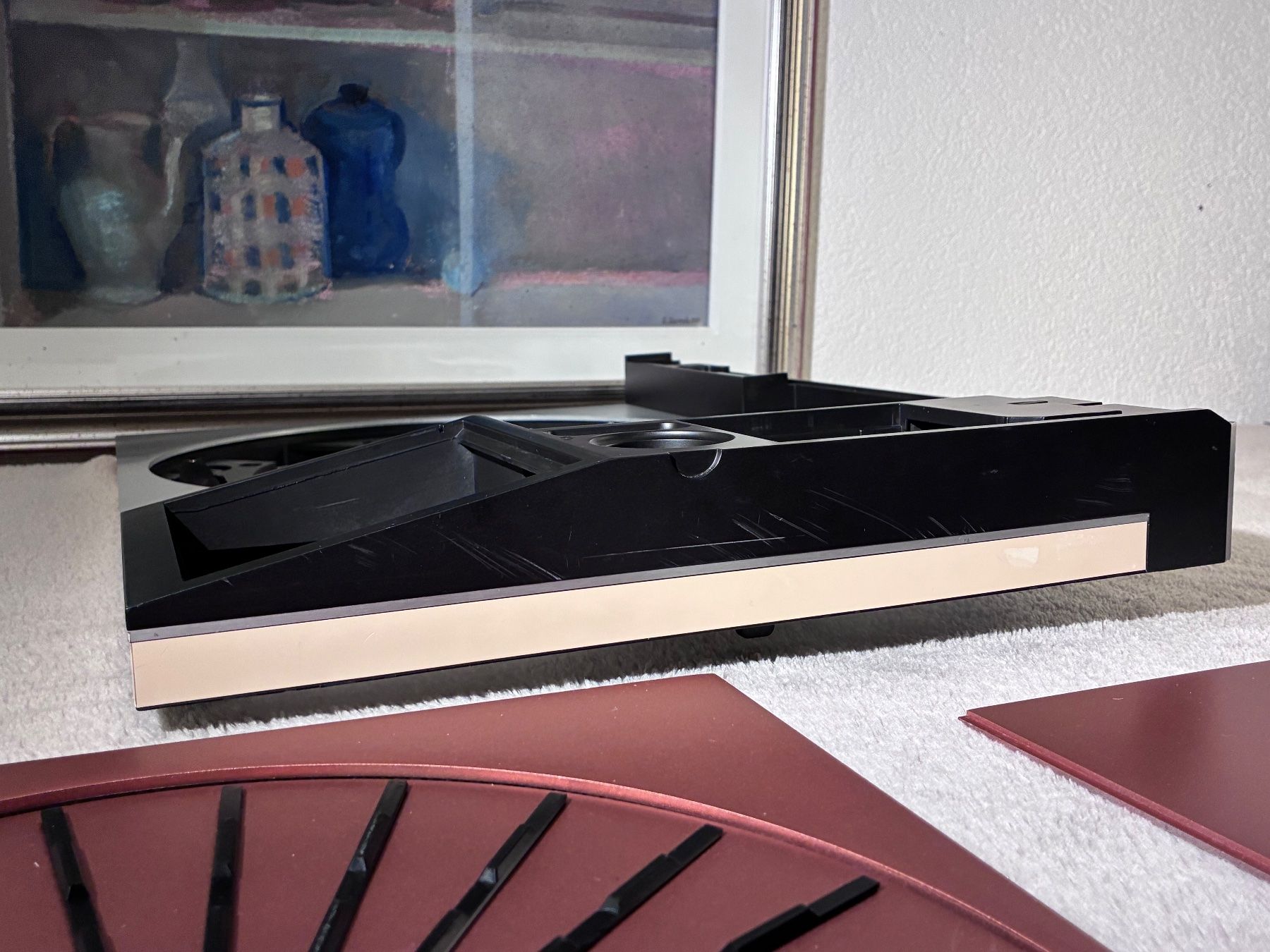 Bang & Olufsen Giradischi: Beogram 8000 white frame and hull . – Usato da Zürich venduto da HiFiAtelier 3