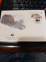 WWF Chili - Enveloppe 1er jour, timbre animaux en voie!