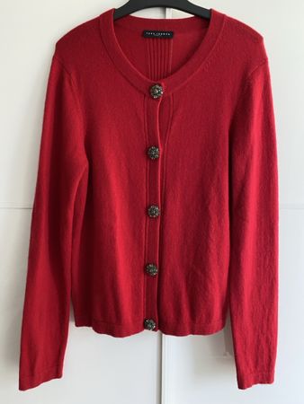 Elegante Strickjacke von Tara Jarmon aus Wolle, Grösse 36/38