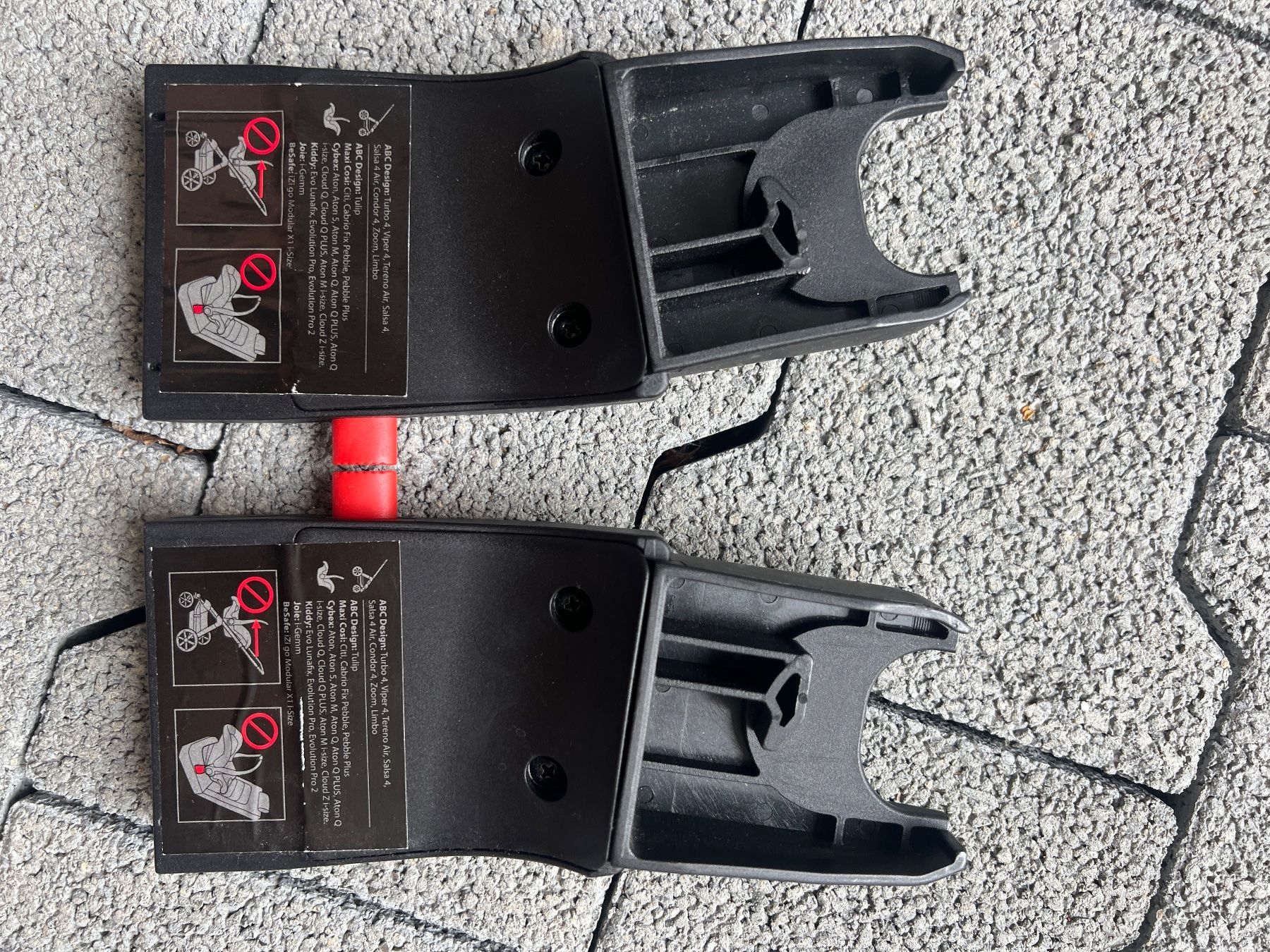 ABC Design Carrozzine: Kinderwagen Adapter – Usato da Schafisheim venduto da inf_5dtw