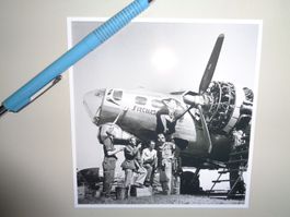 Die Umbriago Freckles für den Rückflug vorbereitet 1945