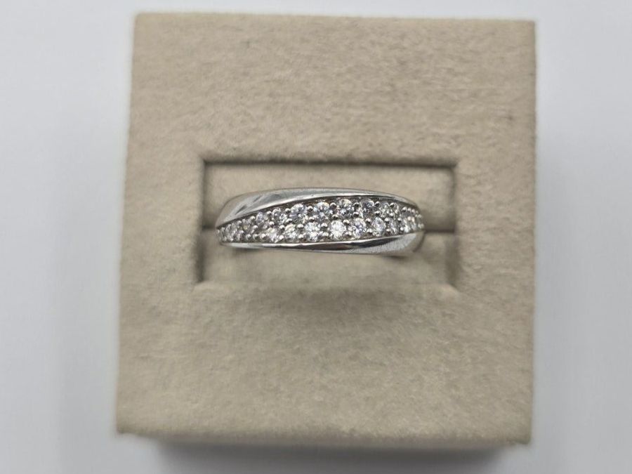 Ringe: Ring Silber 925 Zirkonia Gr. 52 – Neu und originalverpackt aus Zug von gold.schmuck