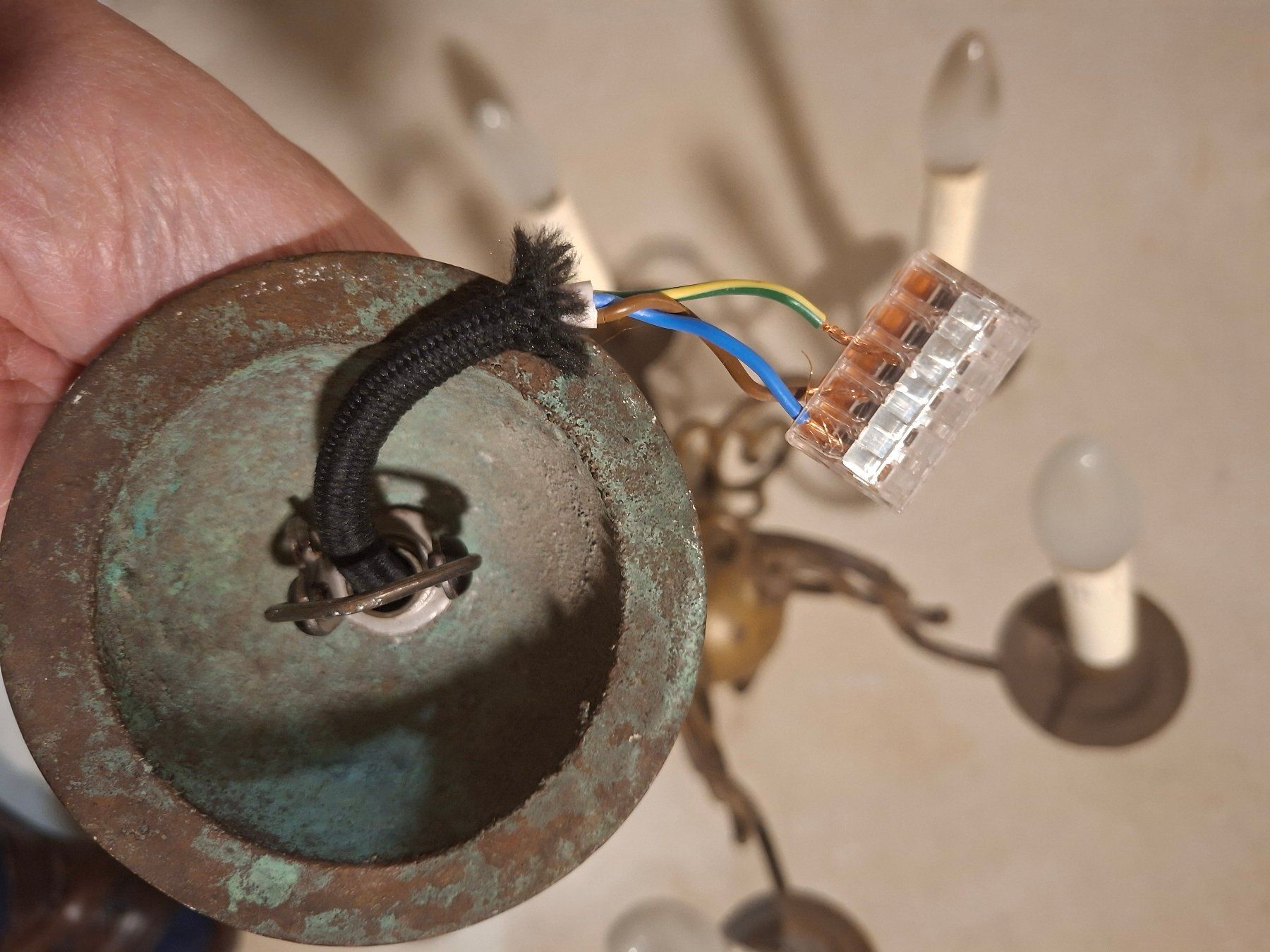 Lampadari & plafoniere: Messing Kronleuchter "Holländer" – Usato da Thun venduto da Lanz04 2