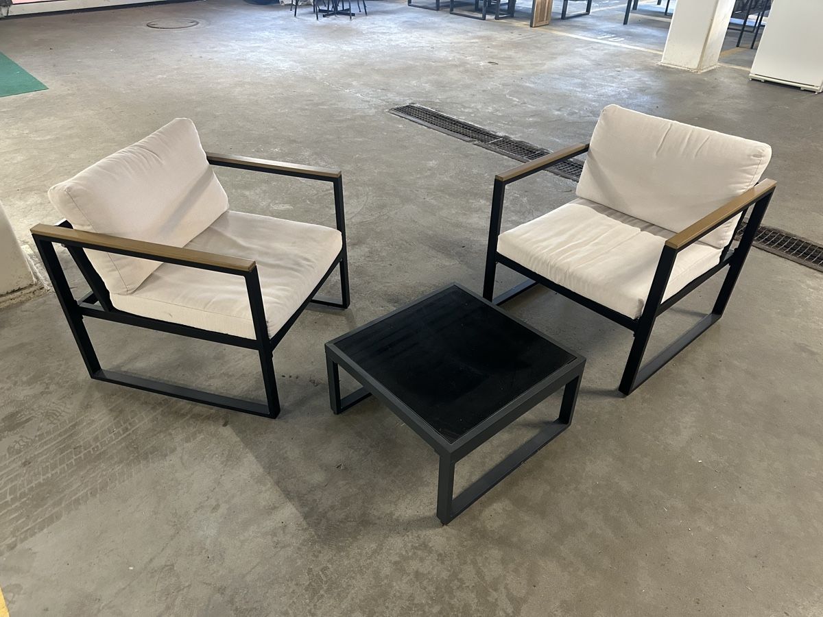 Sedie: Gartenlounge 3 Stühle inkl. Tisch – Usato da Steinach venduto da EvAy_Trade_2023