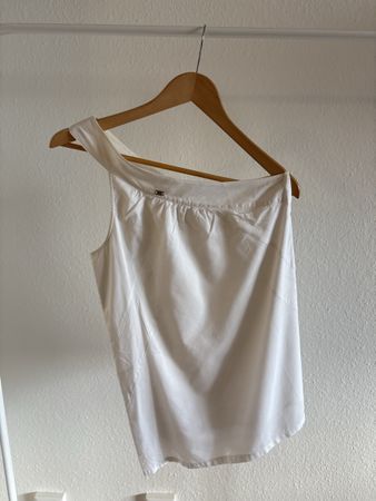 DKNY one-shoulder blouse
