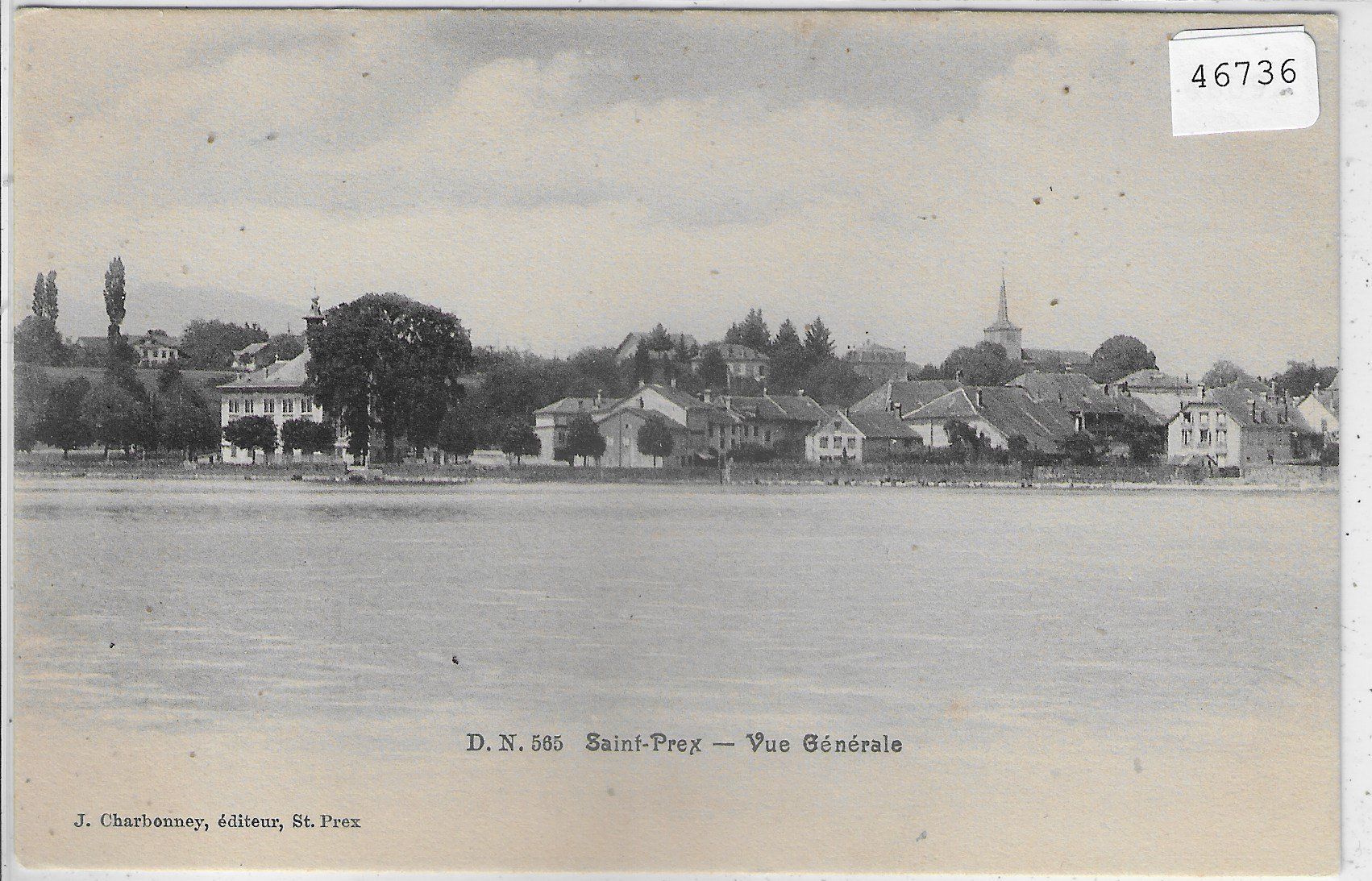 Cartoline postali: Saint-Prex - Vue Generale – Usato da Ettingen venduto da Kartenplanet