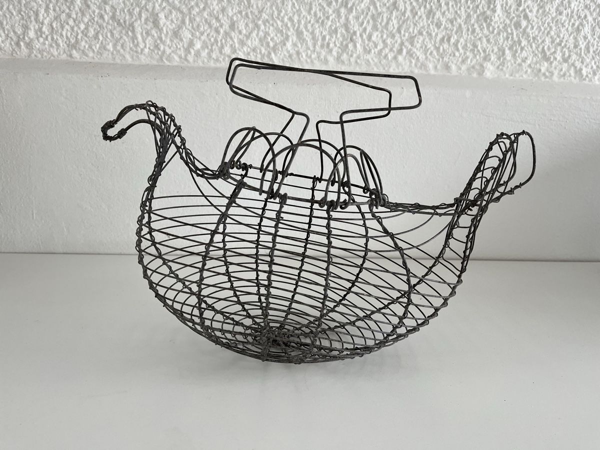 Altro per la casa: Eier-Korb / Metalldraht / Huhnform – Usato da Wetzikon ZH venduto da seli03