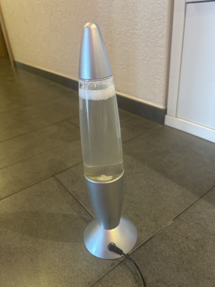 Lampen: Bubble Lamp silberfarben mit Netzteil  – Gebraucht aus Mühledorf SO von Dania77 5