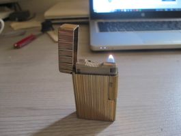 S.T Dupont Paris Feuerzeug Serie 5168 C M Sehr Alt Antik ?