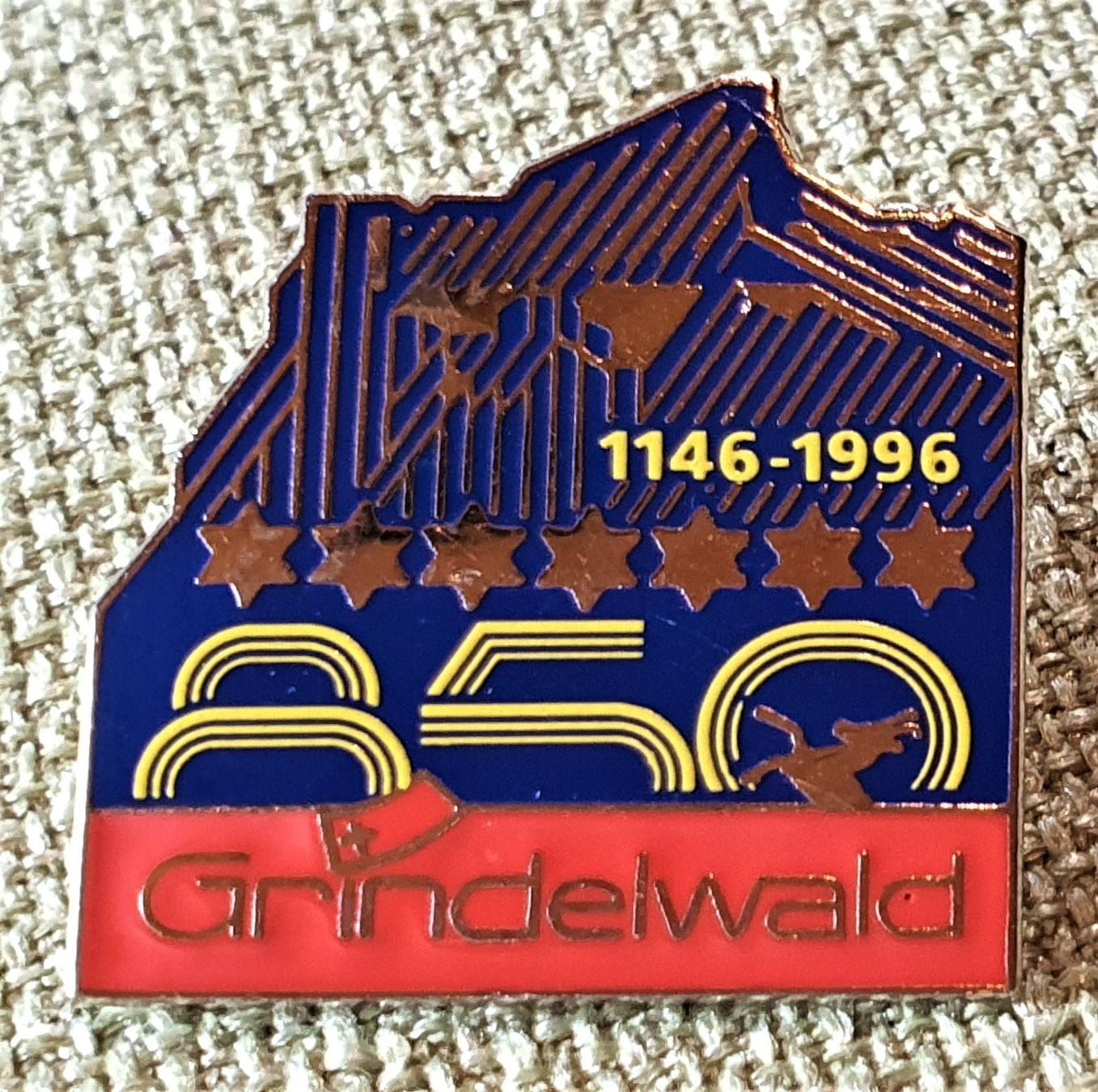 Spille: F174 - Pin 1146-1996 850 J. Grindelwald – Usato da Reinach BL venduto da Boston-Verkauf