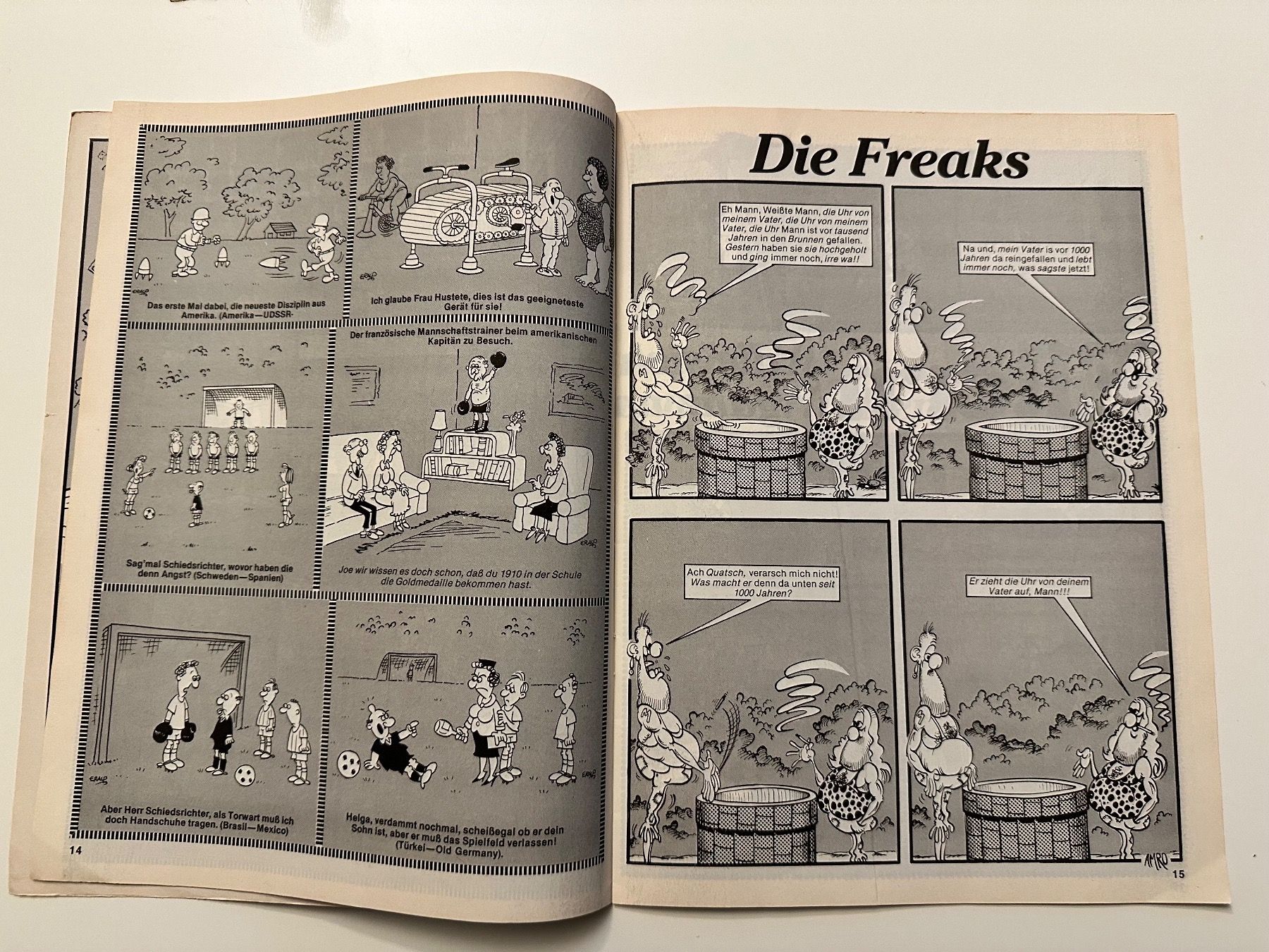 Fumetti: SUPER Witze Heft 14 - Das total ausgeflippte Magazin – Usato da Münsingen venduto da Ganjam 3