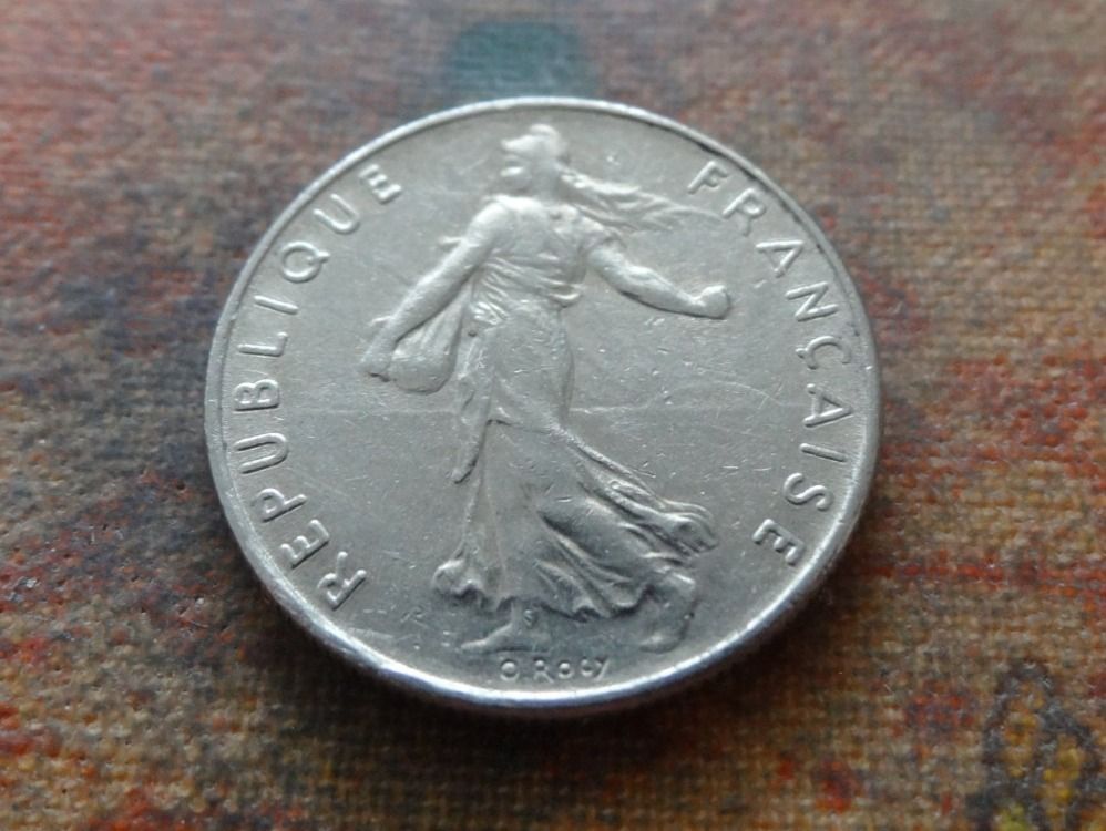 Tutti le monete: FRANCE  1/2 Franc  1973 – Usato da Romanel-sur-Lausanne venduto da Swift13 1