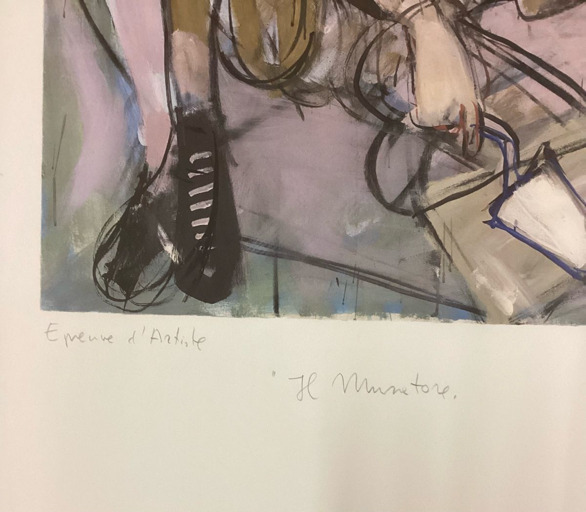 Grafiken & Lithographien: Comensoli, Epreuvre D‘Artiste – Gebraucht aus Schmitten FR von Moscasto 2