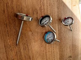 4 mini thermomètres à viande