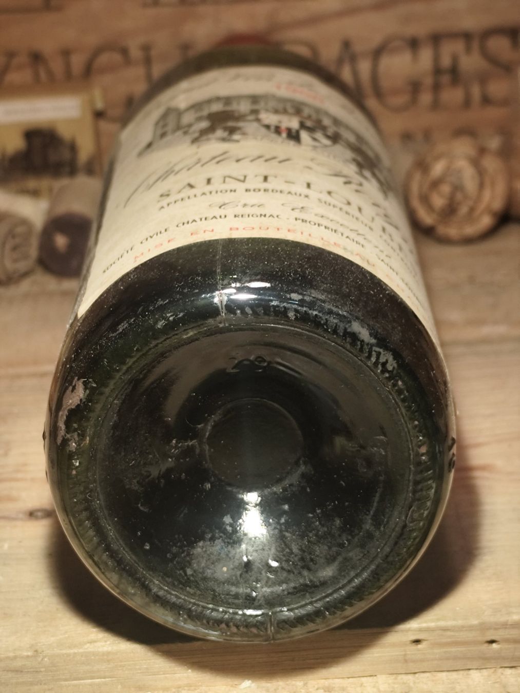 Wein: 1968 Chateau Reignac Cru Excellent – Gebraucht aus Büsserach von Vintage-vins 4