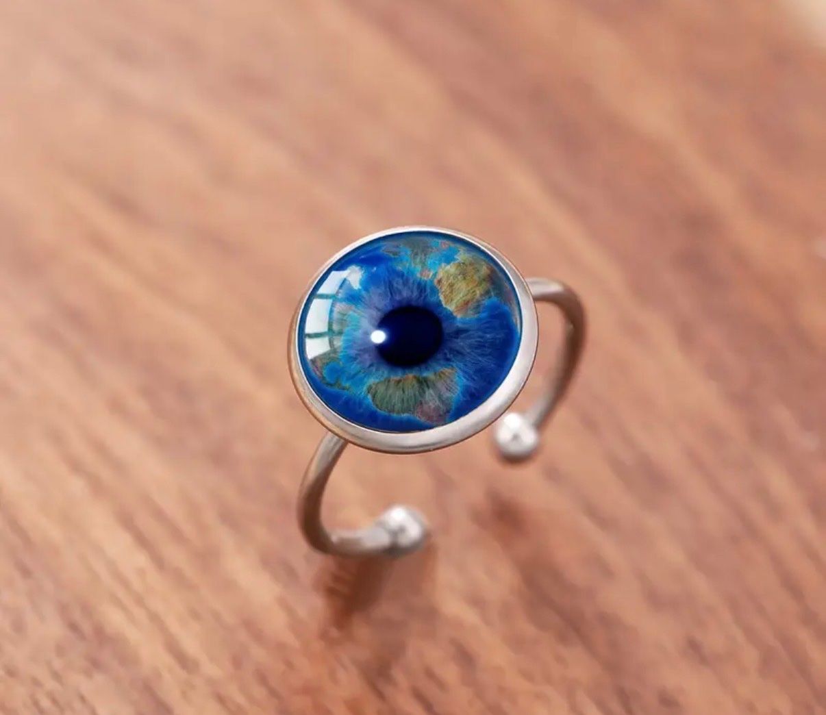 Anelli: Einzigartiger Ring "Blaues Auge" – Nuovo (secondo la descrizione) da Gams venduto da Mariawicca