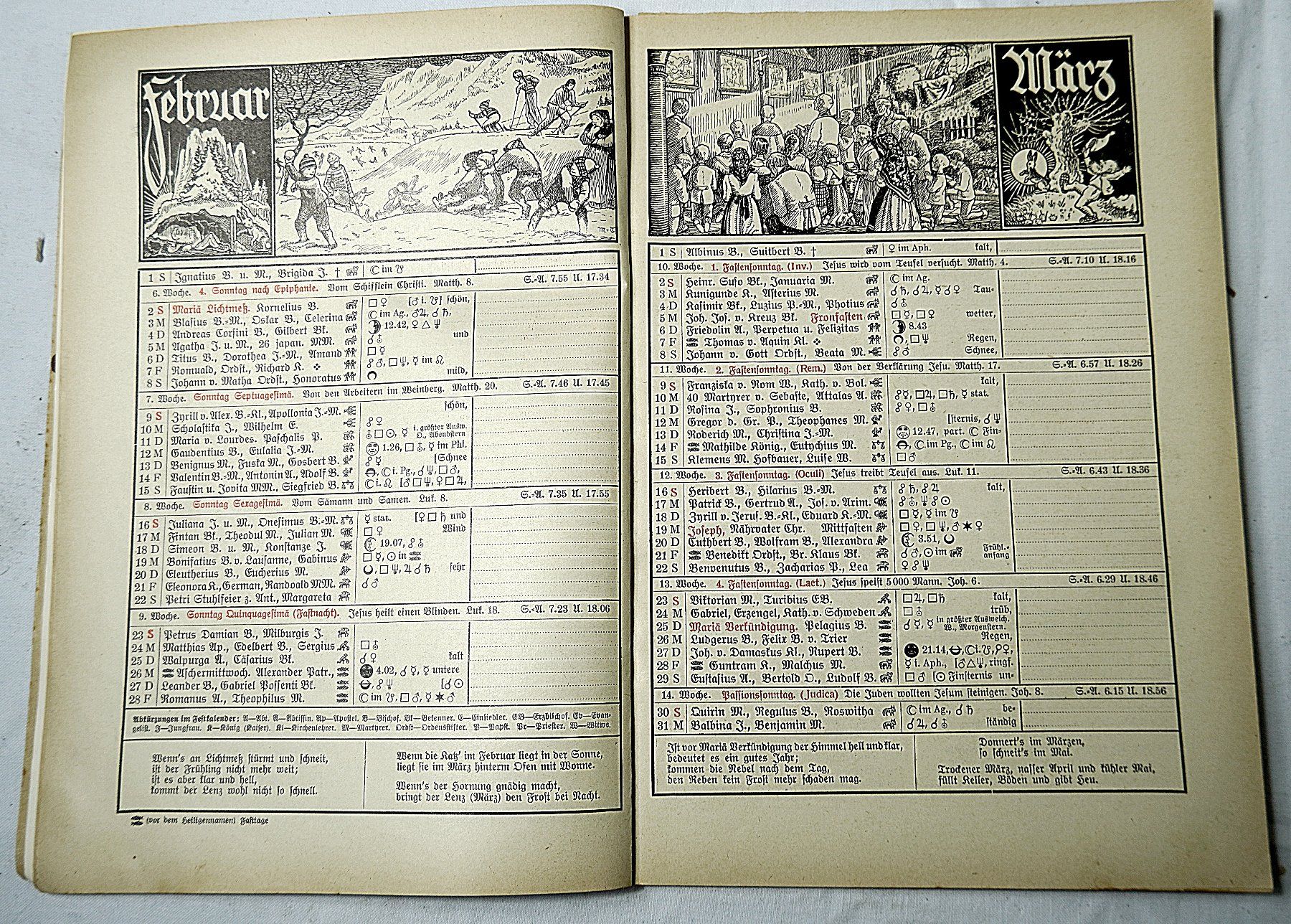 Kalender: Benziger's Einsiedler Kalender 1941 – Gebraucht aus Baar von 2cvbaar 3
