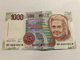 Italien 1990, 1000 Lire