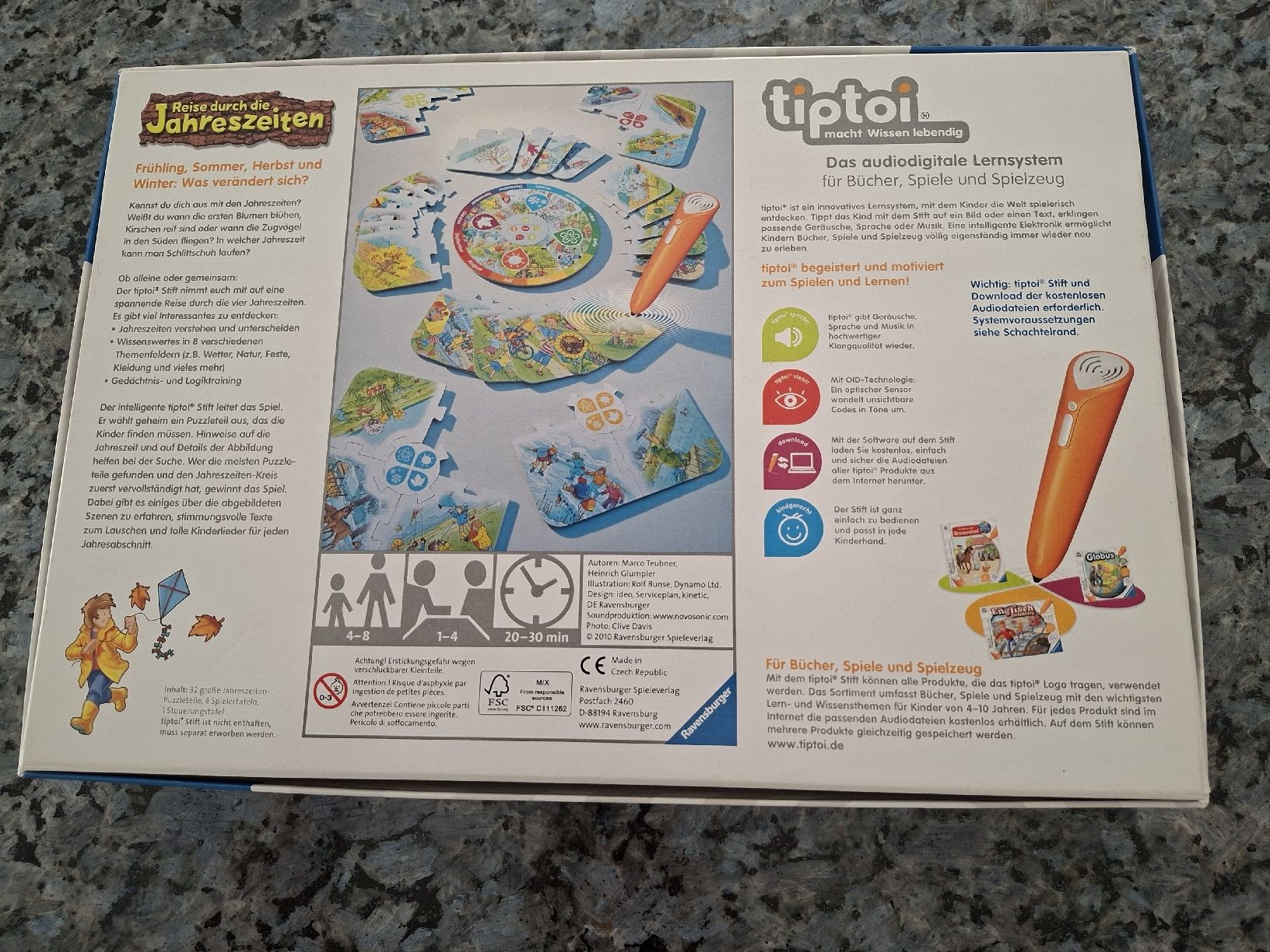 Ravensburger Spiele: tiptoi, Spiel audiodigitales Lernsystem, Ravensburger – Gebraucht aus Möhlin von alexandra43 1