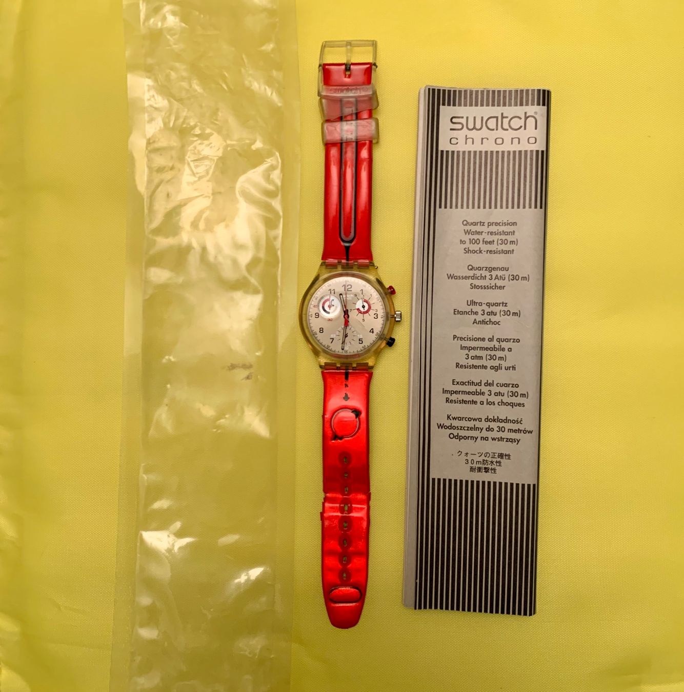 Swatch Uhren: SWATCH CRONO SCK 112 TIME TO CALL 1997 – Gebraucht aus Vacallo von Ro-Ma76 3