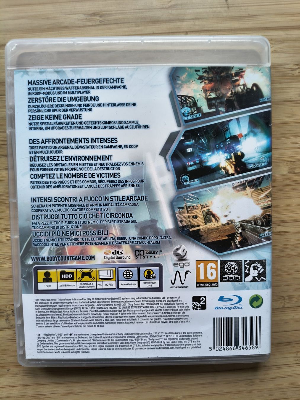 Giochi: Bodycount (PS 3) – Usato da Riedholz venduto da ste_96cd 1