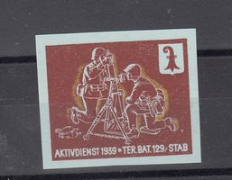 Territorial-Truppen 194 P16** Ter.Bat.129 Stab Kat.50.-