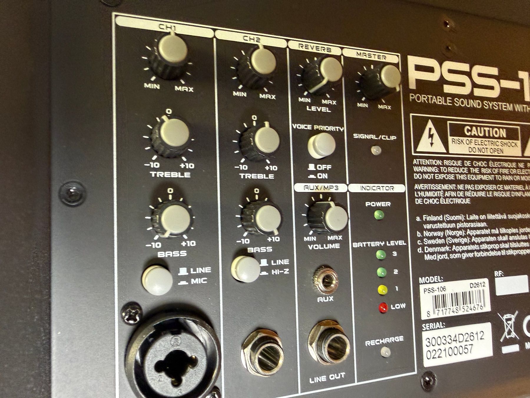 Casse acustiche: DAP-AUDIO PSS 106 Tragbares Sound System mit Bluetooth – Usato da Wil SG venduto da Diomaiuta61 6