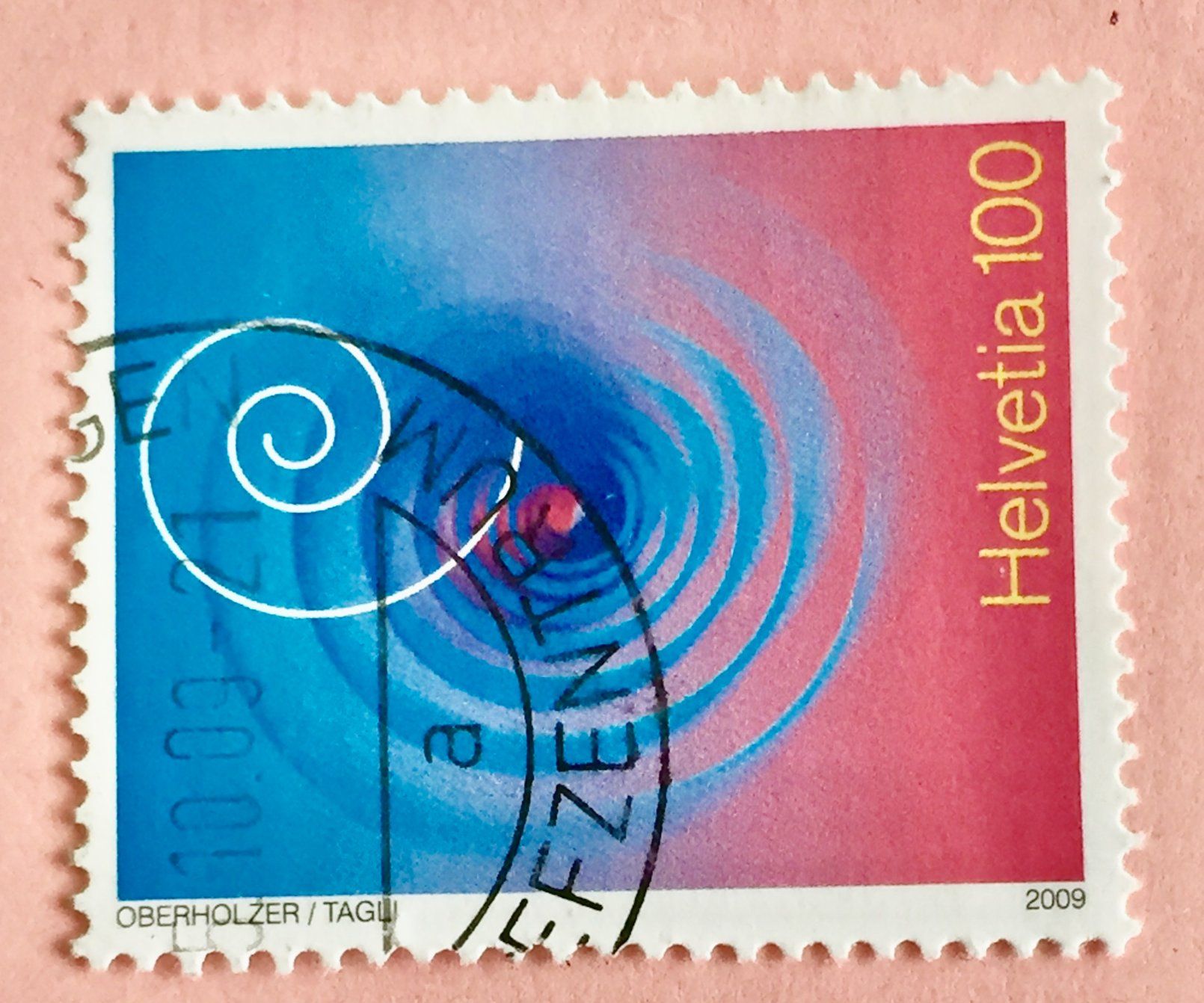 Tutti i francobolli: Nr.1320 mit Stempel Geburt 2009    – Usato da Aarau venduto da Billa007