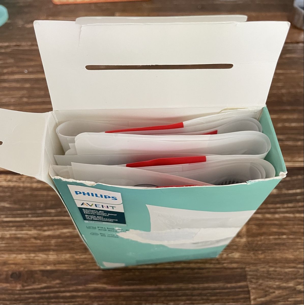 Philips Pasti del neonato: Philips AVENT Mikrowellen-Sterilisierbeuteln – Nuovo (secondo la descrizione) da Pregassona venduto da REEUP 2