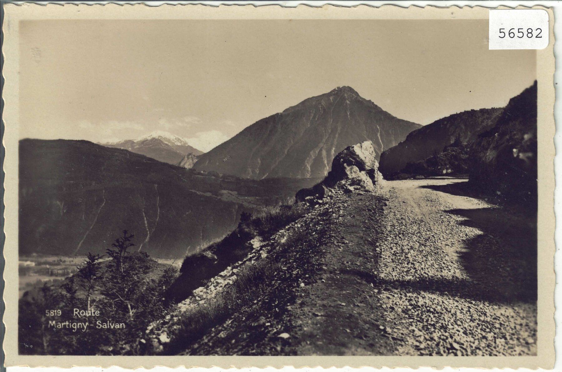 Cartoline postali: Route Martigny-Salvan – Usato da Ettingen venduto da Kartenplanet