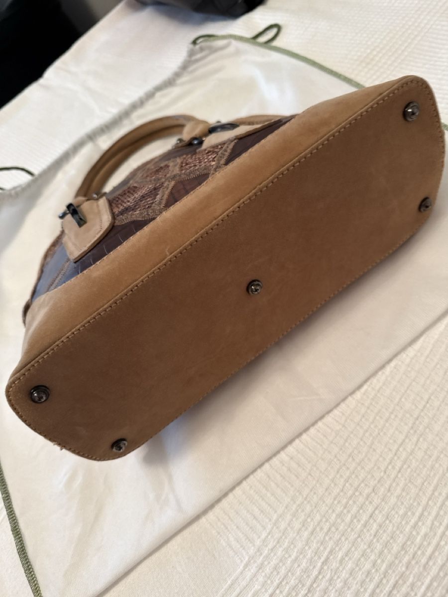 Stuart Weitzman Borse da donna: NEU*** TASCHE S. WEITZMAN ECHT LEDER BRAUN***TOP GESCHENK*** – Nuovo e nell'imballaggio originale da Zürich venduto da Ceca52 3