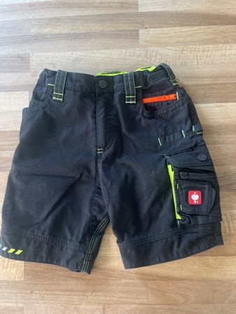Engelbert Strauss Shorts schwarz Grösse 122/128 guter Zu