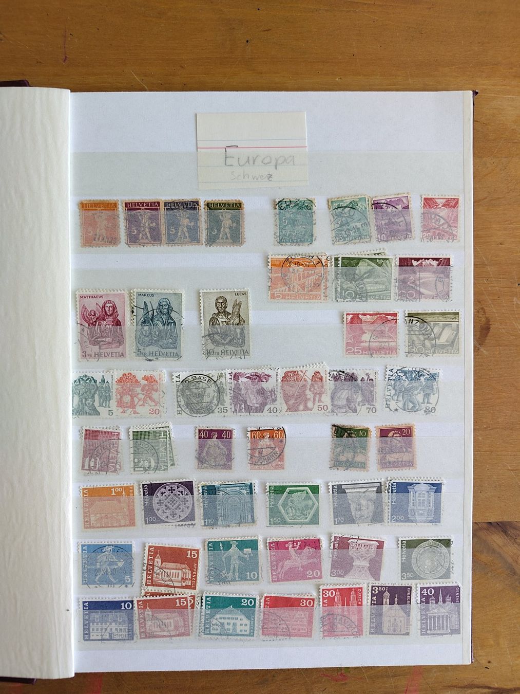 Tutti i francobolli: Briefmarkensammlung Schweiz & Ausland – Usato da Burgdorf venduto da Luki23