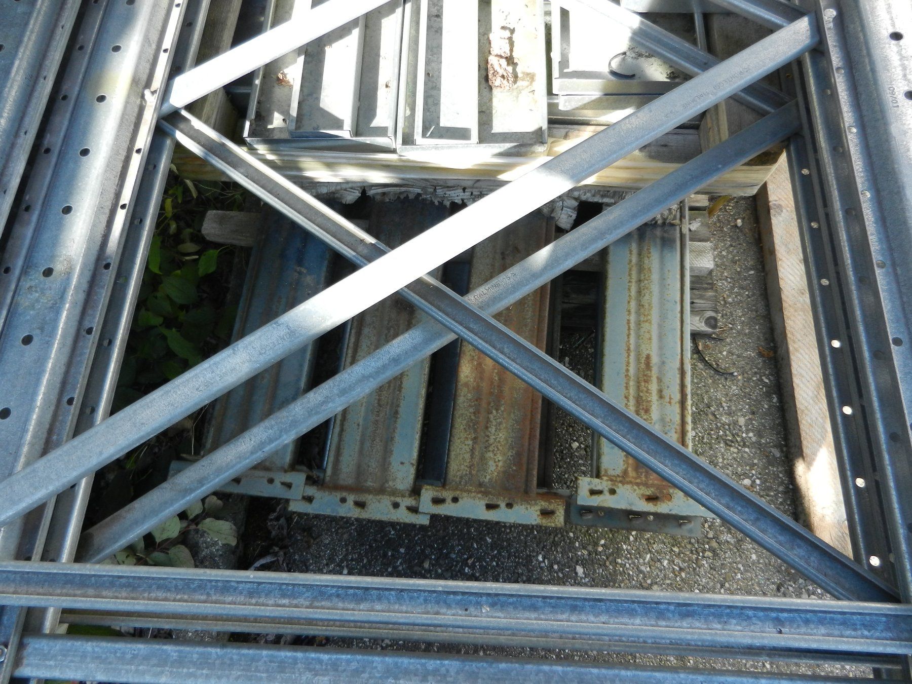 Scaffali: Paletten Regal, Gestell 2 Stk. – Usato da Roggliswil venduto da LumagAG 3