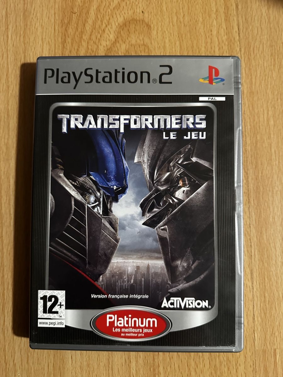 Sony Jeux: Transformers: Le Jeu - PS2 - Platinum - en français! – D'occasion à Lausanne par sam_hp5y