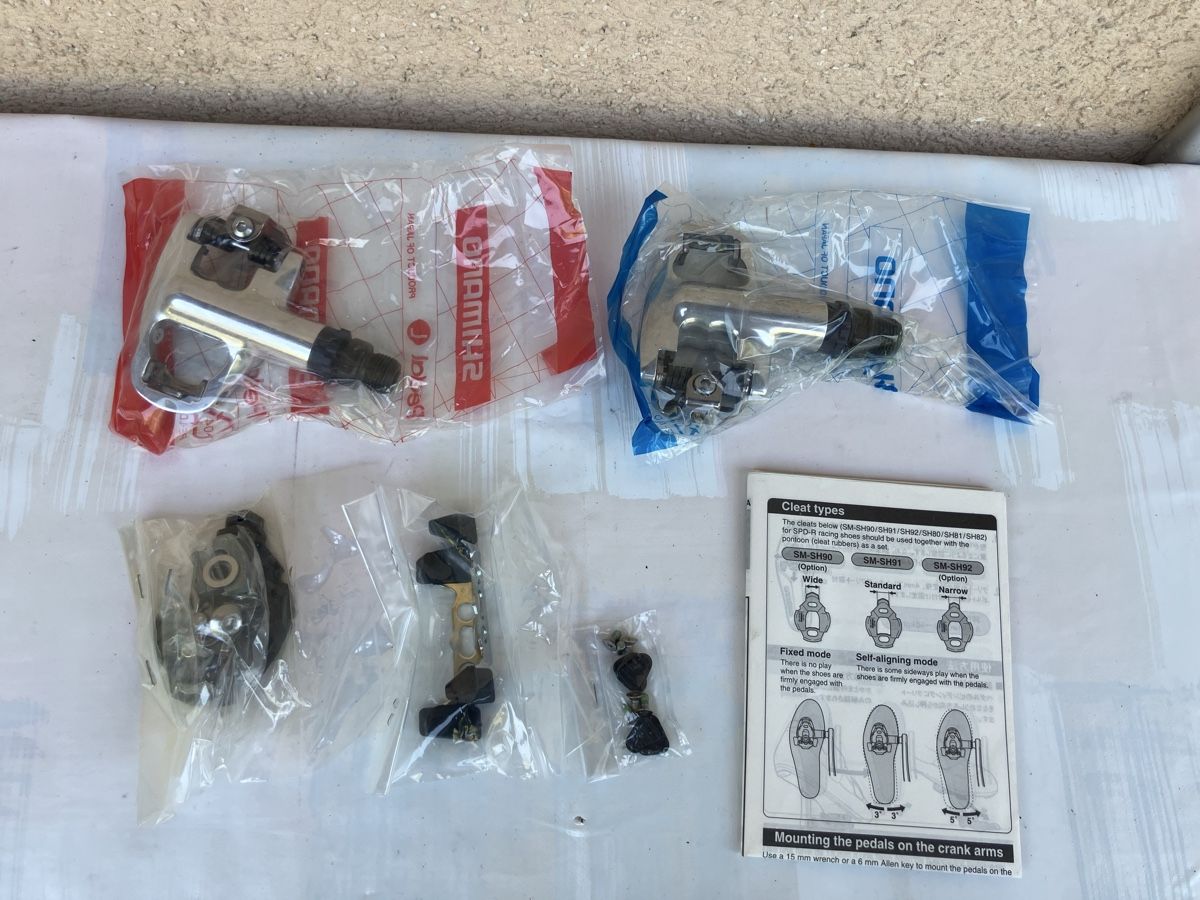 Shimano Ersatzteile: NOS Shimano SPD-R105 PD-5500 Pedale – Gebraucht aus Trimbach von cendira